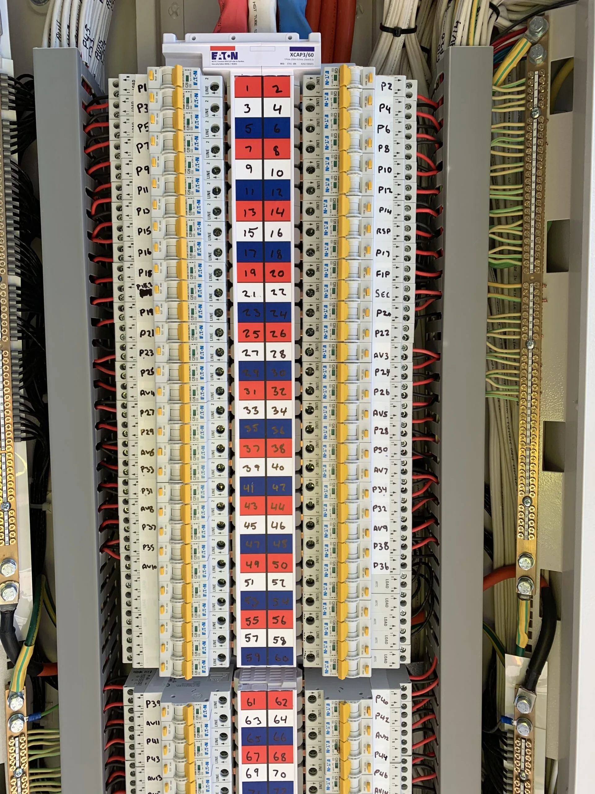 RCD safety switch installation in a Brisbane switchboard